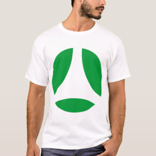 T-shirt Flèche de boule de courbe