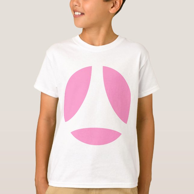 T-shirt Flèche de boule de courbe (Devant)
