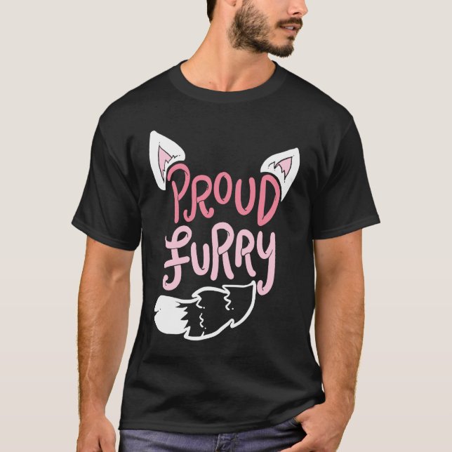 T-shirt Flèche de fleur et Cosplay des oreilles (Devant)