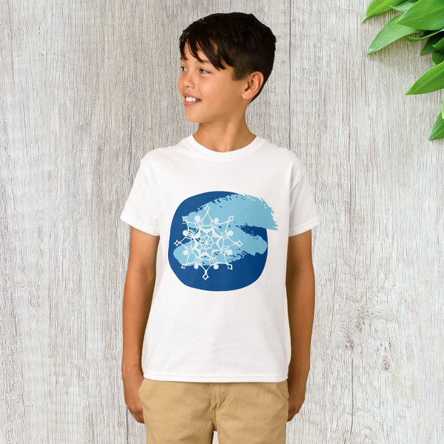 T-shirt Flèche de neige en hiver (Créateur téléchargé)