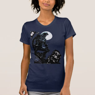 T-shirt Flèche   Flèche verte au clair de lune
