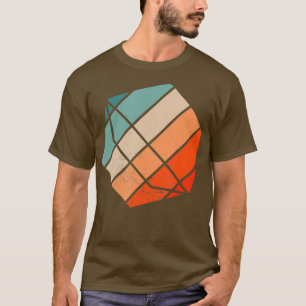 T-shirt Flèche fléchette fléchée Dart Retro Sunset