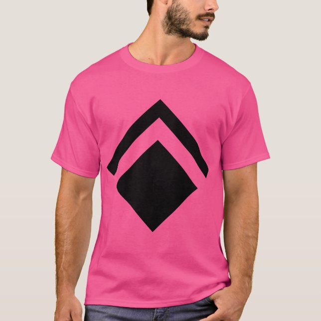 T-shirt Flèche Géométrique 01 (Devant)