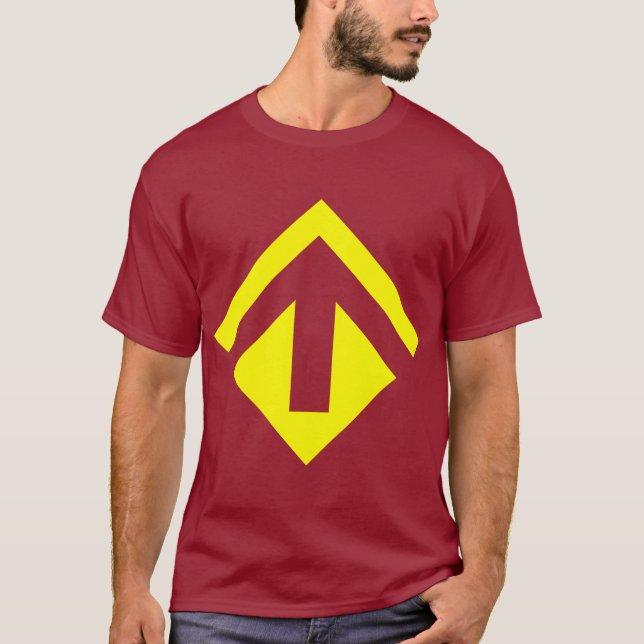T-shirt Flèche géométrique 02 (Devant)