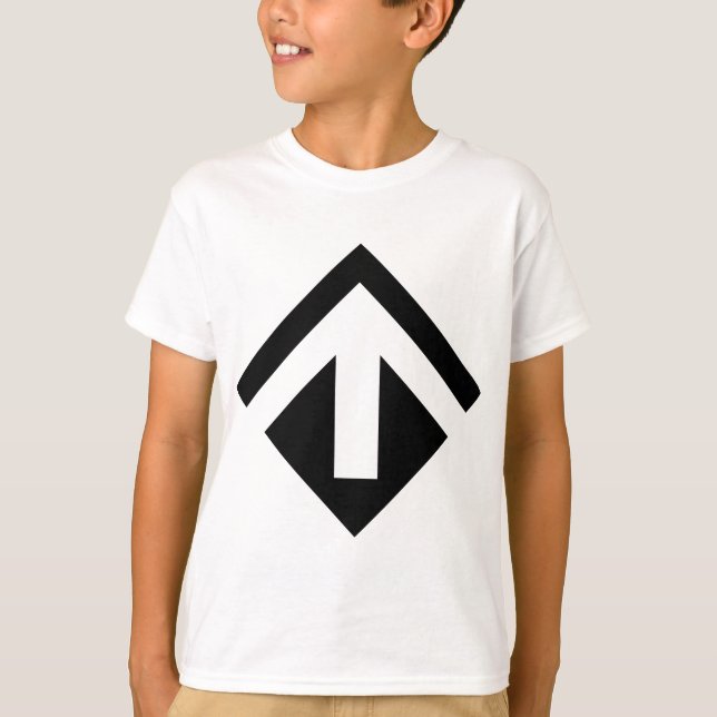 T-shirt Flèche géométrique 02 (Devant)