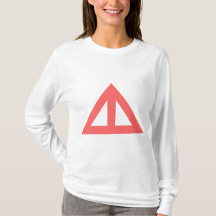 T-shirt Flèche triangulaire divisée