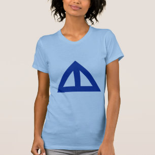 T-shirt Flèche triangulaire divisée