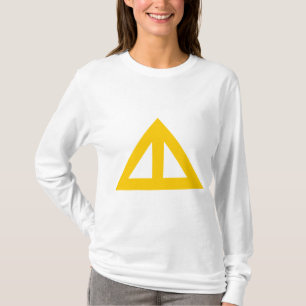 T-shirt Flèche triangulaire divisée
