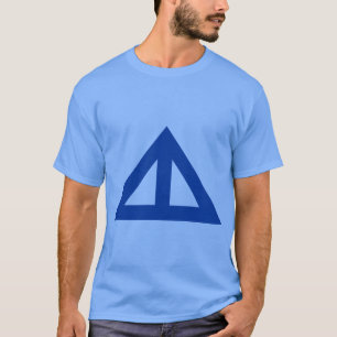 T-shirt Flèche triangulaire divisée