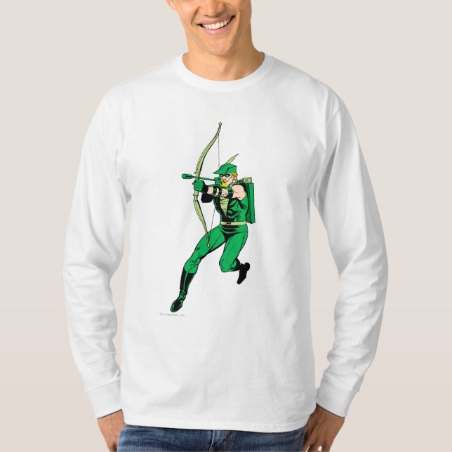 T-shirt Flèche verte Flèche tournante (Devant)