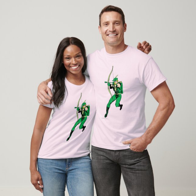 T-shirt Flèche verte Flèche tournante (Unisexe)