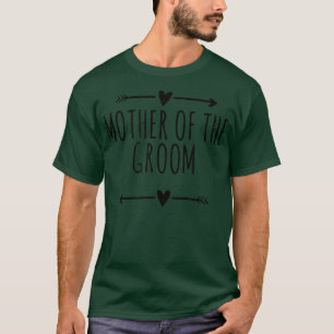 T-shirt Flèches Amour Mère de la mariée drôle