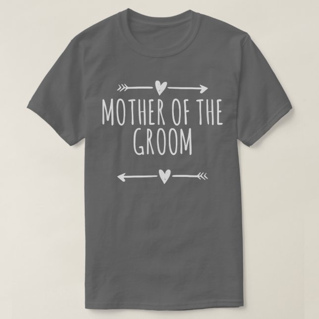 T-shirt Flèches Coeurs Drôle Mère De La Pièce (Design devant)