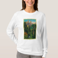 Flèches de cathédrale et vallée de Yosemite