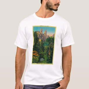 T-shirt Flèches de cathédrale et vallée de Yosemite