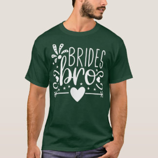 T-shirt Flèches de cœur de demoiselle d'honneur de mariage