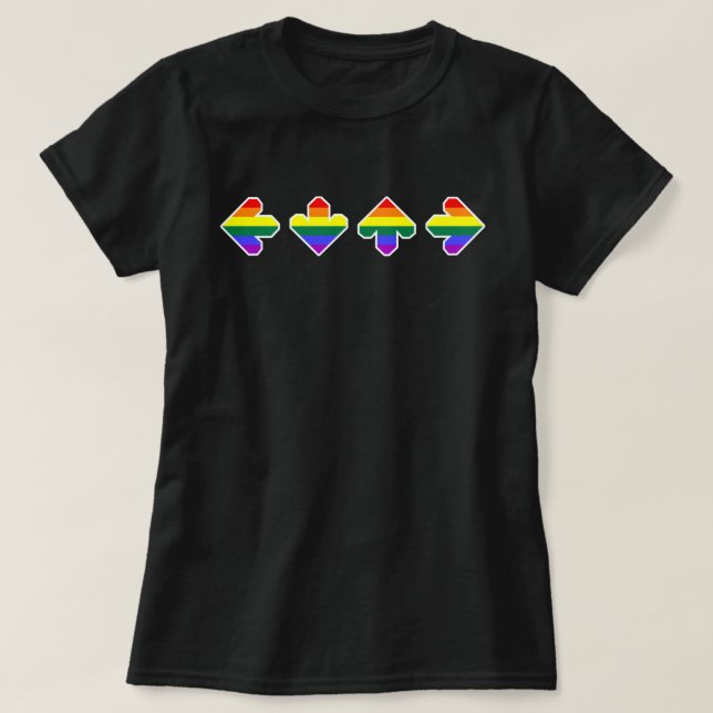 T-shirt Flèches de fierté (Design devant)