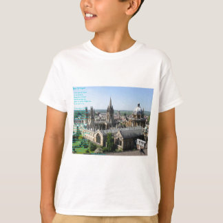 T-shirt Flèches de poème d'Oxford par : Winifried Mabel
