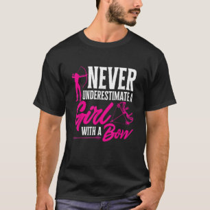 T-shirt Flèches De Tir À L'Arc Ne Sous-Estiment Jamais Une