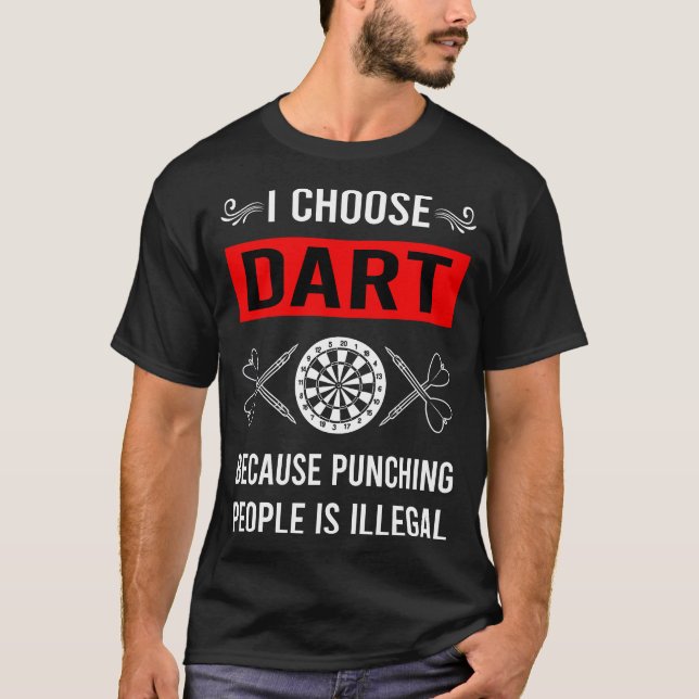 T-shirt Fléchettes de boxe (Devant)
