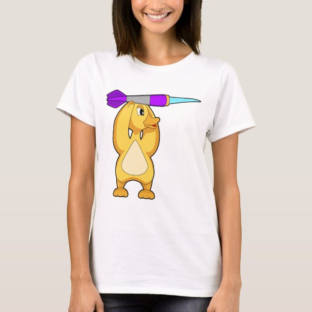 T-shirt Fléchettes de canard Dart Sports (Devant)