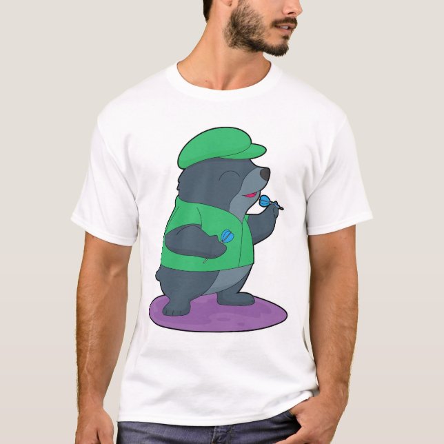 T-shirt Fléchettes de fléchettes de sport (Devant)