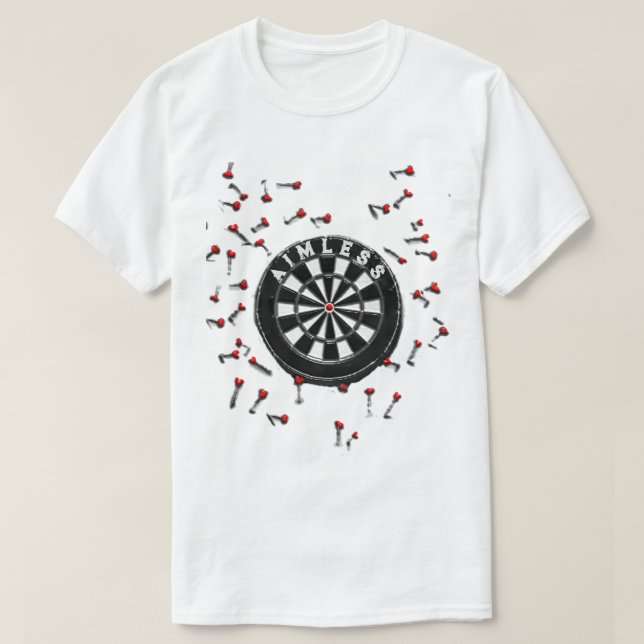 T-shirt Fléchettes Drôles (Design devant)