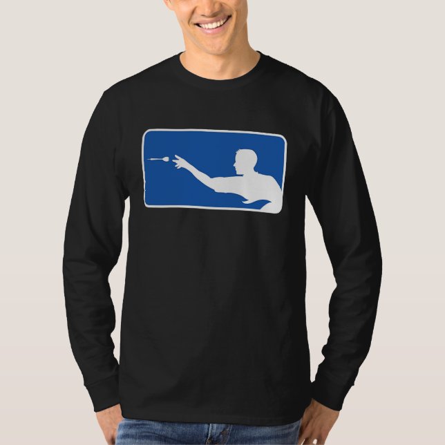 T-shirt Fléchettes drôles pour joueurs de fléchettes Pally (Devant)