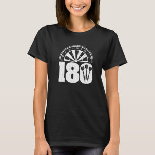 T-shirt Fléchettes Hommes Femmes Joueurs de fléchettes Cib
