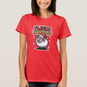 T-shirt Fleece Navidad Holiday Throw