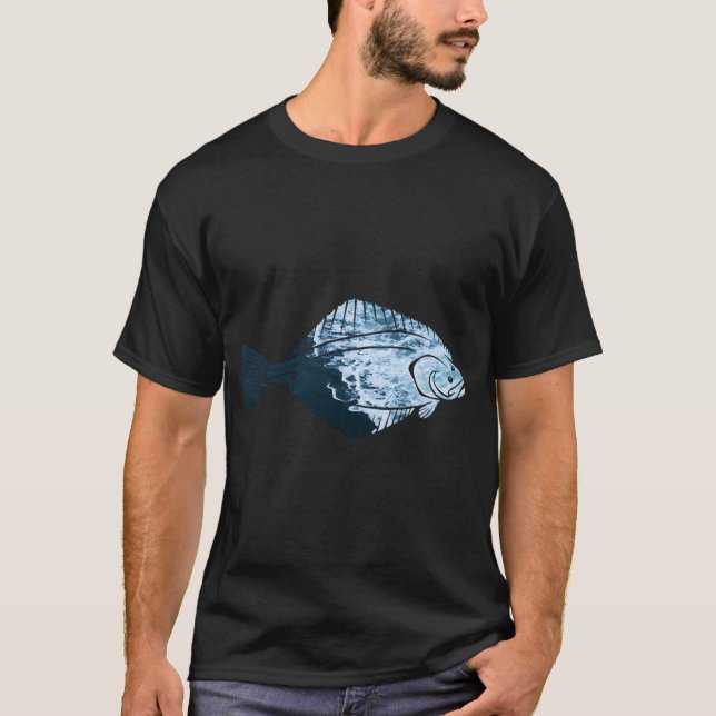 T-shirt Flétan de l'Alaska (Devant)