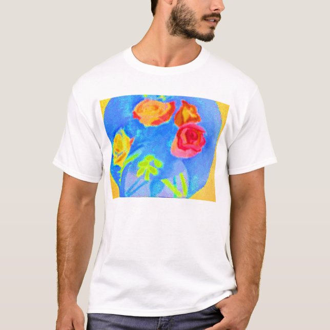 T-shirt fleur (Devant)