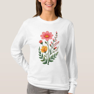 T-shirt Fleur