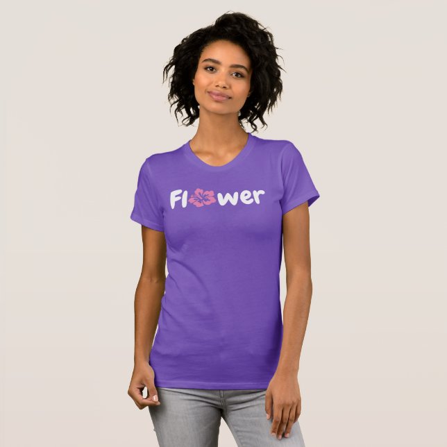 T-shirt Fleur (Devant entier)