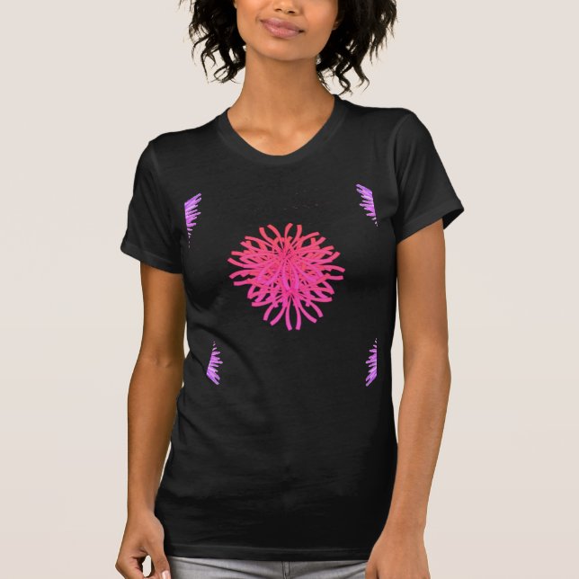 T-Shirt fleur  (Devant)