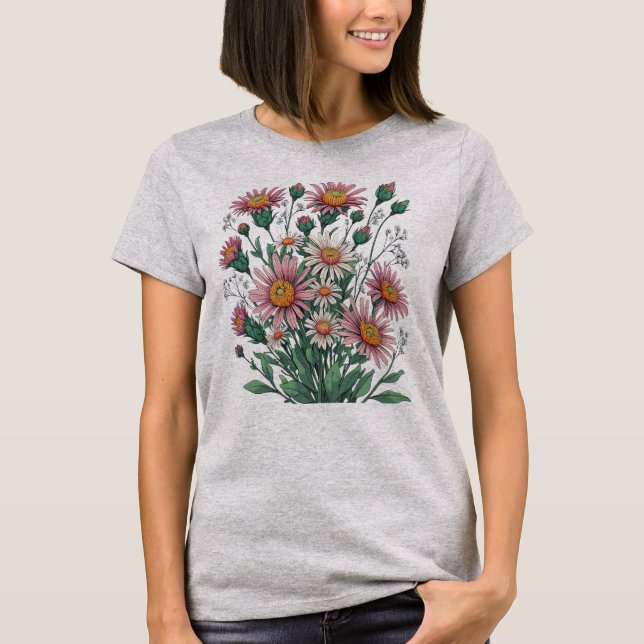 T-shirt Fleur 3 (Devant)
