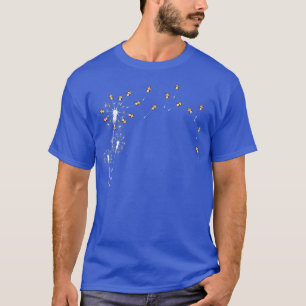 T-shirt Fleur animale Plante Dandelion Guinée porc