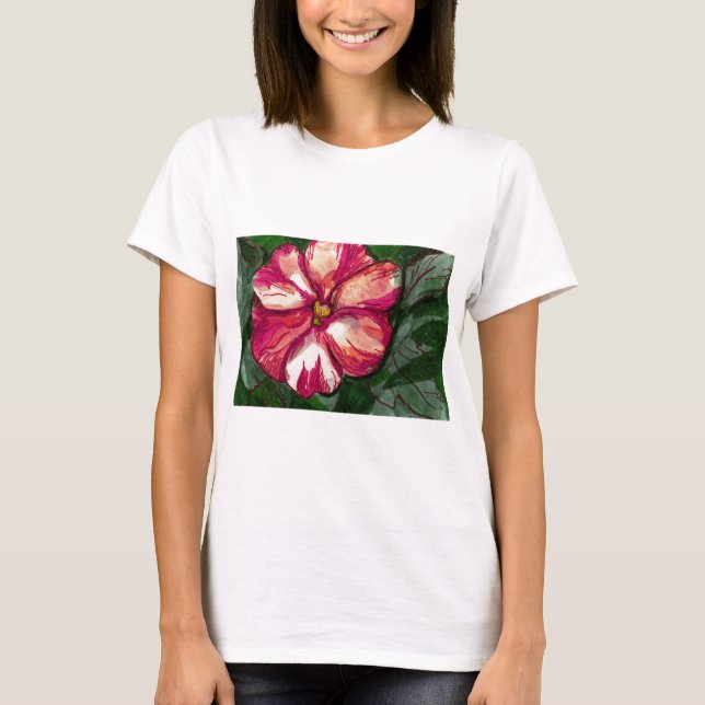 T-shirt Fleur Balsam rose (Devant)