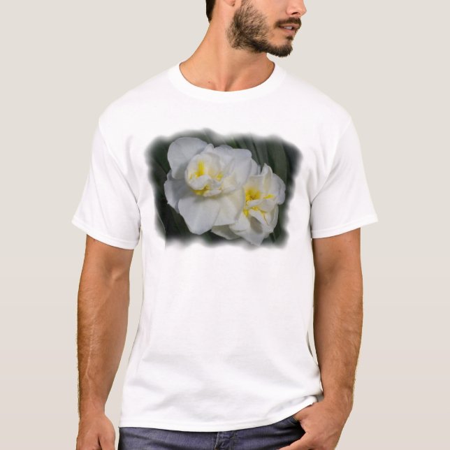 T-shirt Fleur blanche (Devant)