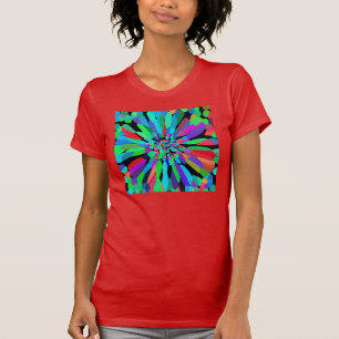 T-shirt Fleur bleue