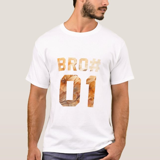 T-shirt Fleur Bro 01 (Devant)