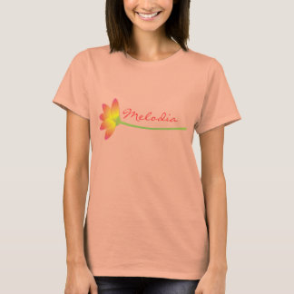 T-shirt Fleur colorée