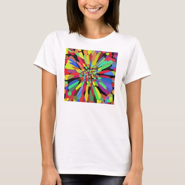 T-shirt Fleur Confetti (Devant)