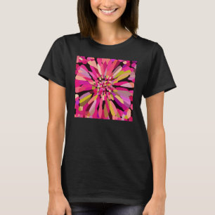 T-shirt Fleur Confetti Rose