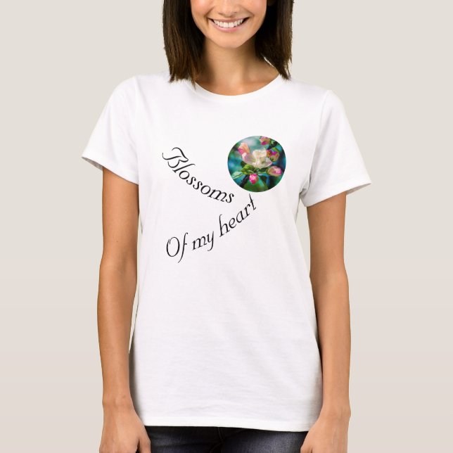 T-shirt Fleur Crabappé personnalisable (Devant)