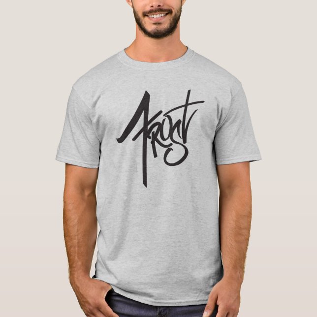 T-shirt Fleur crâne gelée (Devant)