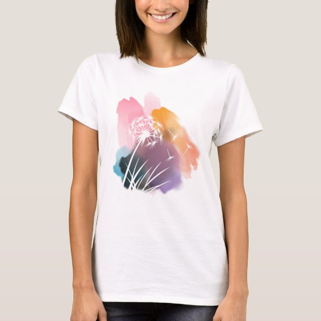 T-shirt Fleur Dandelion (Devant)