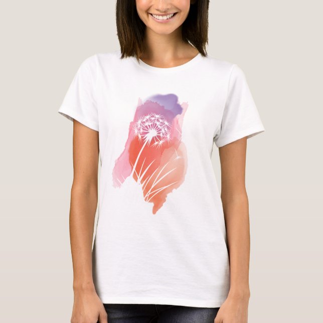 T-shirt Fleur Dandelion (Devant)