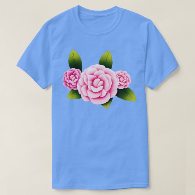 T-shirt Fleur de Camellia (Design devant)
