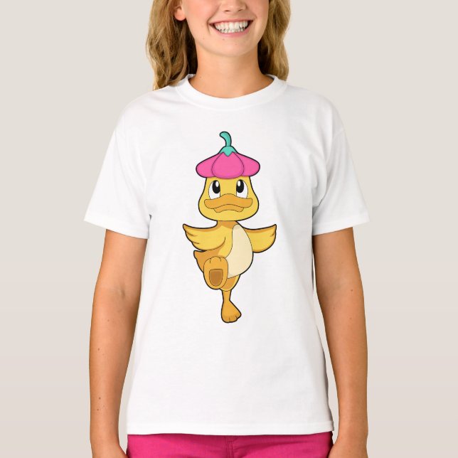 T-shirt Fleur de canard (Devant)